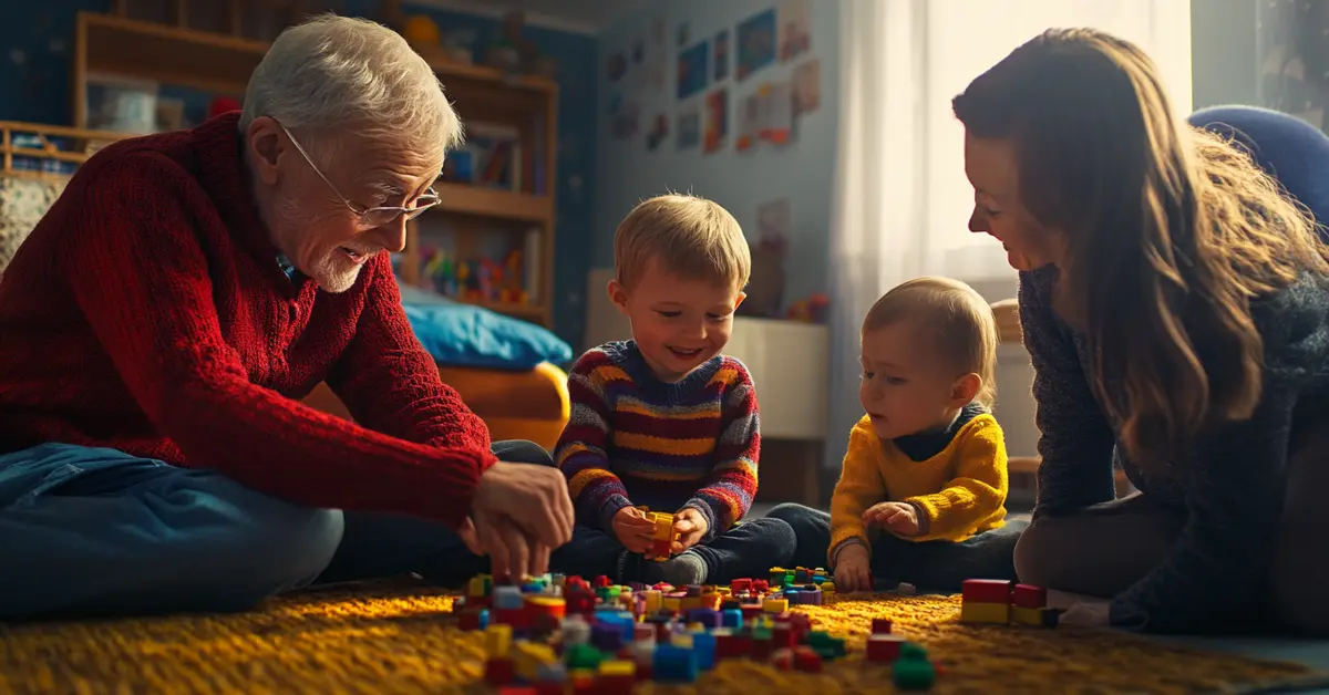 Calidez de la infancia: ¿por qué es tan especial el vínculo entre abuelos y nietos?