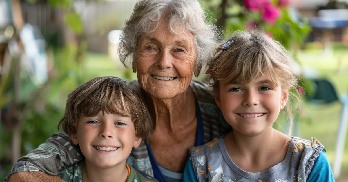 Cómo una abuela se convierte en abuela no solo para sus nietos…