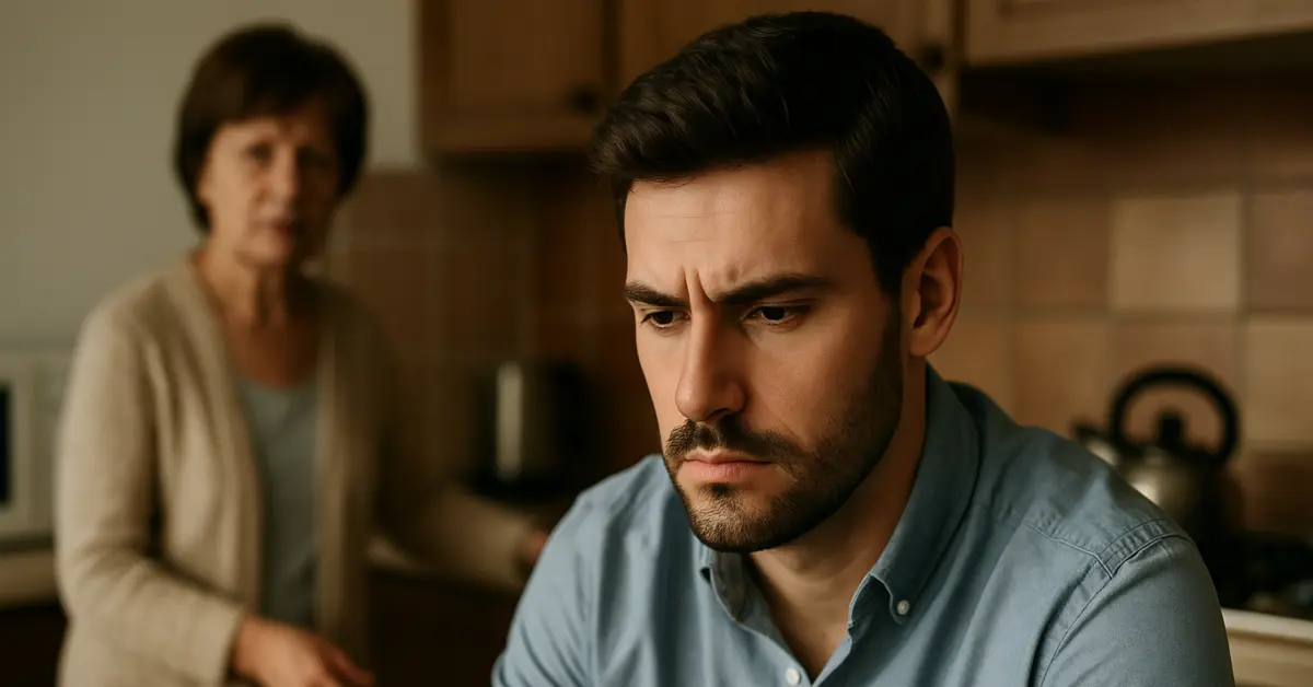 Mi madre nunca aceptó a mi esposa ni a mis hijos hasta el final de sus días…