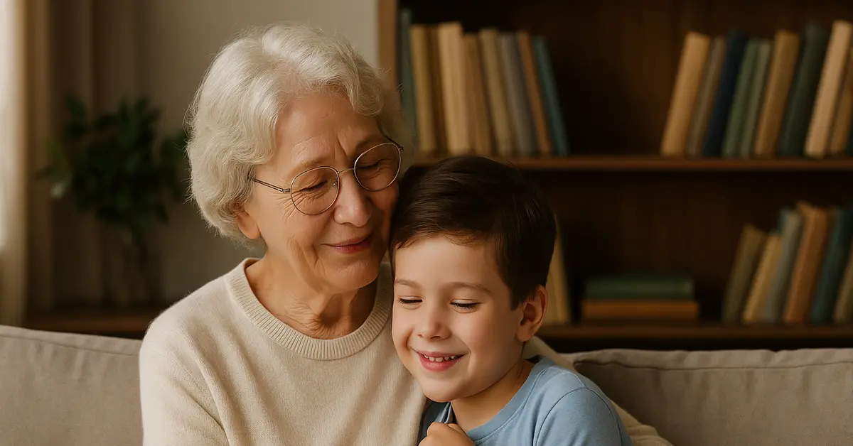 Por qué los nietos necesitan tanto a los abuelos…