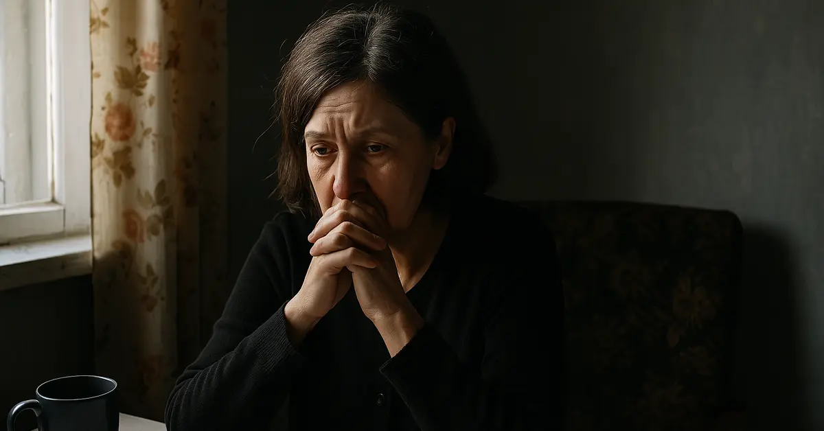 La viuda que no quiso llorar…