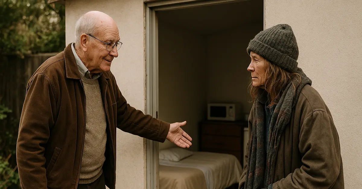 Permití que una mujer sin techo usara mi garaje como hogar temporal, pero al entrar sin avisar, me quedé paralizado ante lo que vi…